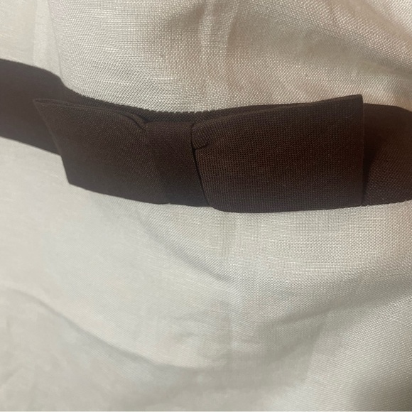 Jessica Howard Linen Blend Embroidered Dress Vintage Bow Tea Party size 8 - Picture 4 of 9